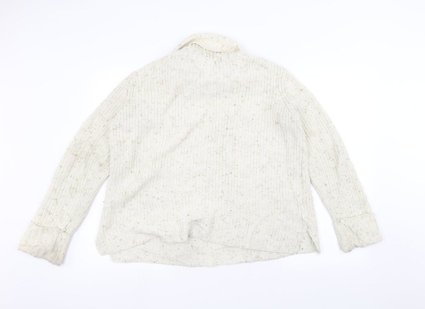 Warehouse Womens White   Pullover Jumper Size 10