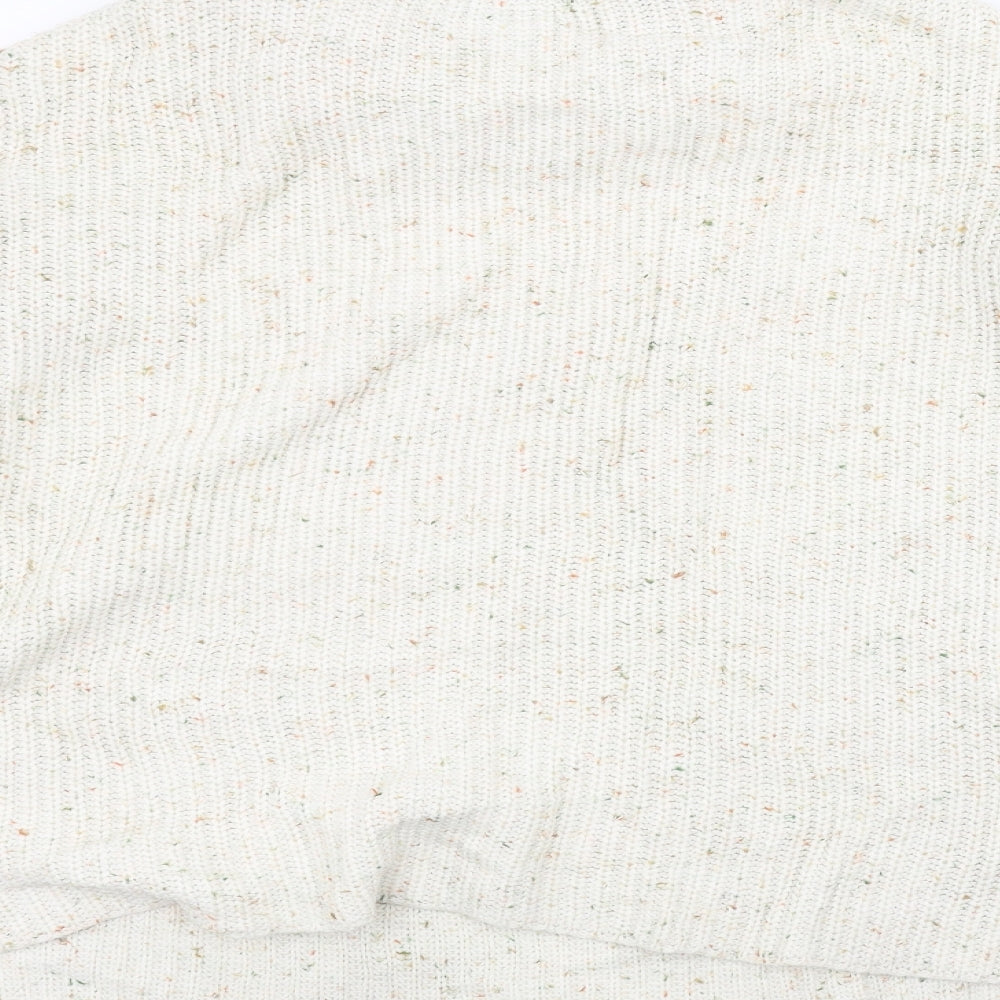 Warehouse Womens White   Pullover Jumper Size 10