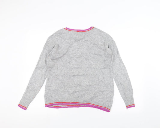 NEXT Womens Grey   Pullover Jumper Size XS
