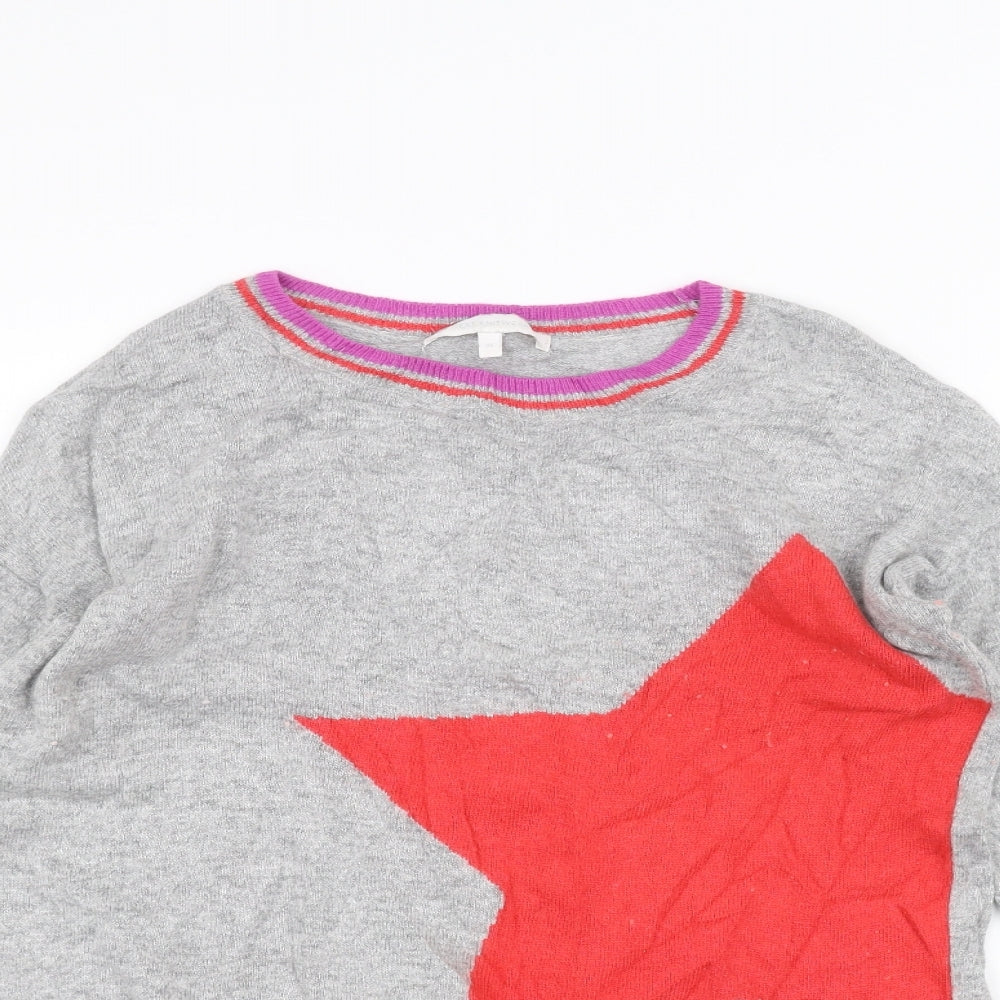 NEXT Womens Grey   Pullover Jumper Size XS