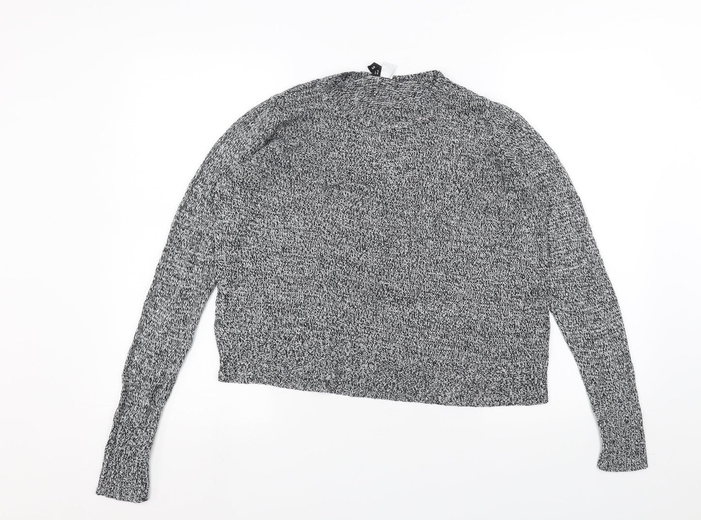 H&M Womens Grey   Pullover Jumper Size S