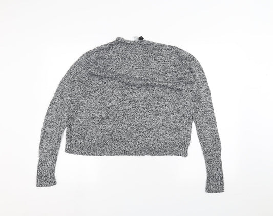 H&M Womens Grey   Pullover Jumper Size S
