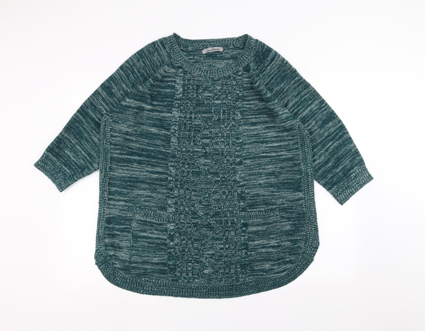 Jason Maxwell Womens Green   Pullover Jumper Size 2XL