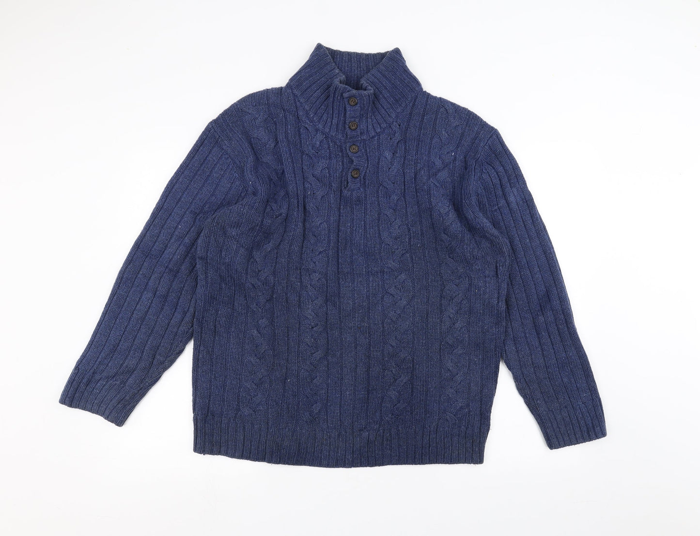 DORCE Mens Blue   Pullover Jumper Size L