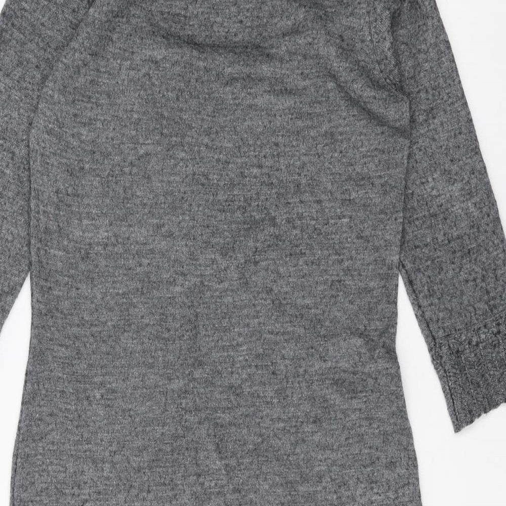Per Una Womens Grey   Pullover Jumper Size 12