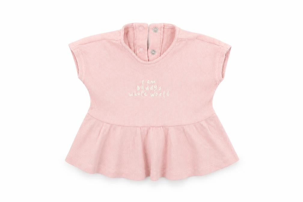 George Boys Pink   Ringer Blouse Size 0-3 Months