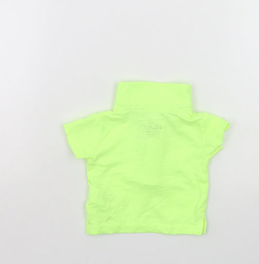 Mini Rebel Boys Green   Basic Polo Size 0-3 Months