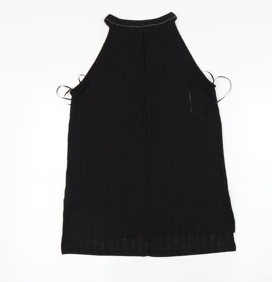FRF Womens Black   Basic T-Shirt Size 12
