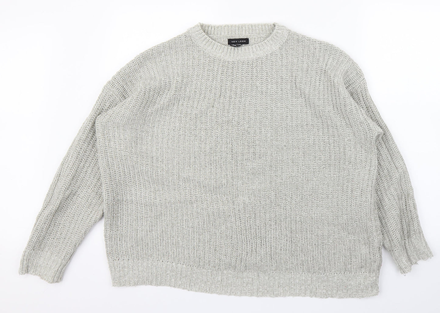 newlook Womens Grey   Pullover Jumper Size M