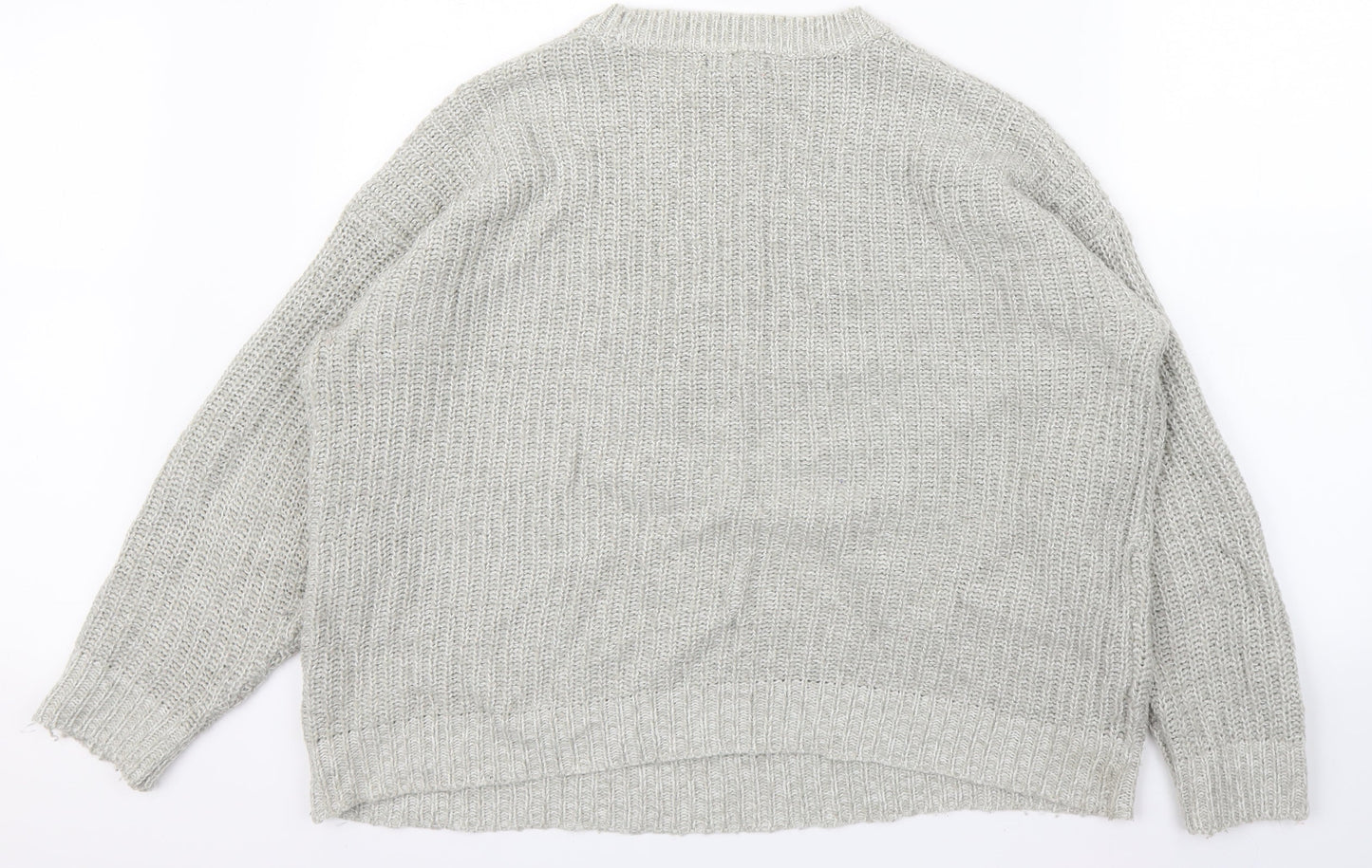newlook Womens Grey   Pullover Jumper Size M