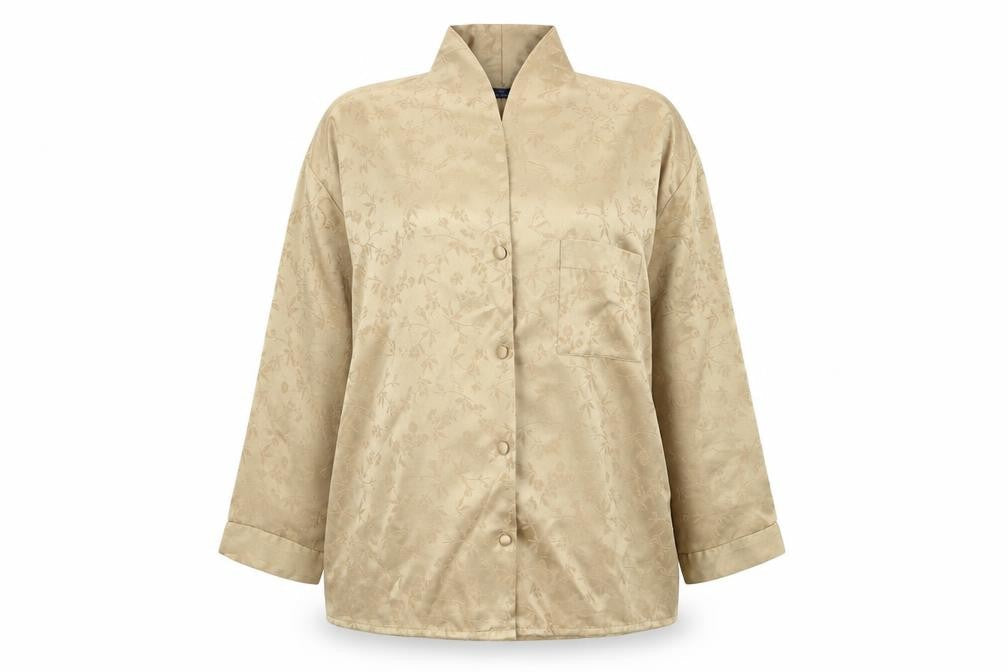 Preworn Womens Gold   Basic Button-Up Size 16