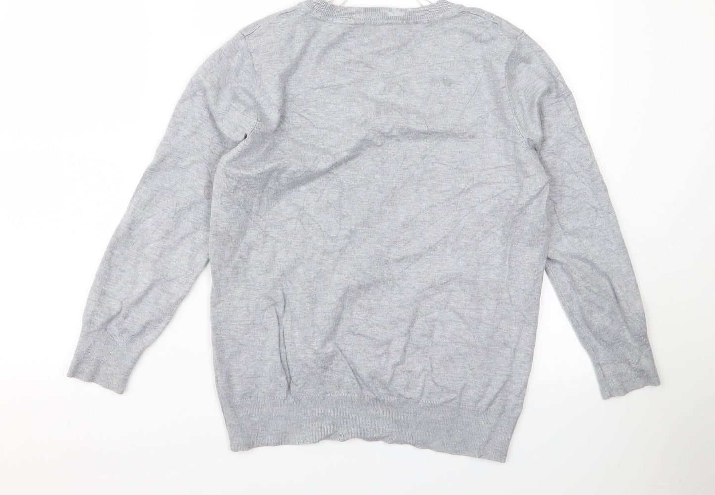 M&Co Womens Grey   Pullover Jumper Size XL