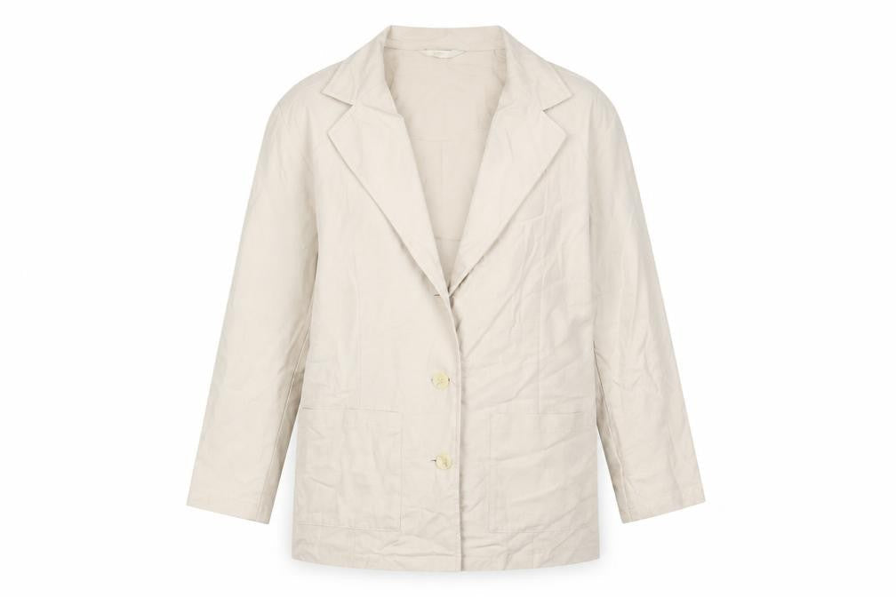 Marks & Spencer Womens Beige   Jacket  Size 14