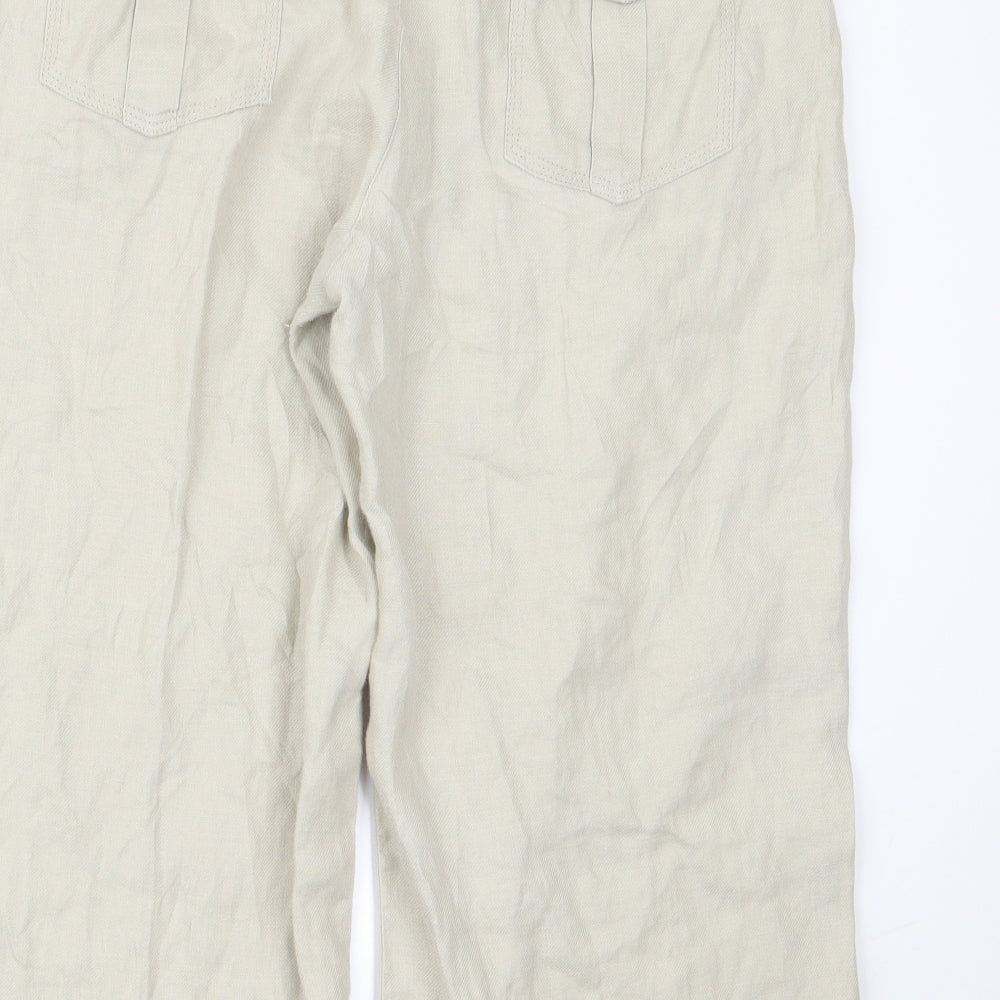 m7s Womens White   Trousers  Size 34 L21 in