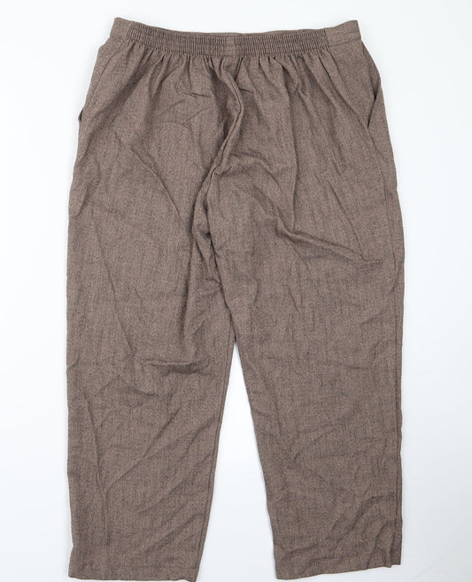 Autonomy Womens Brown   Trousers  Size 20 L21 in