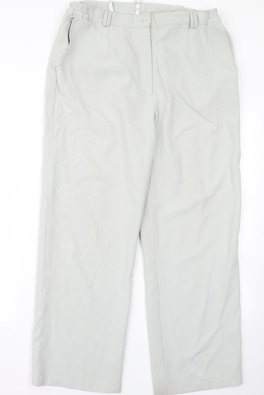 osca b Womens White   Trousers  Size 8 L24 in