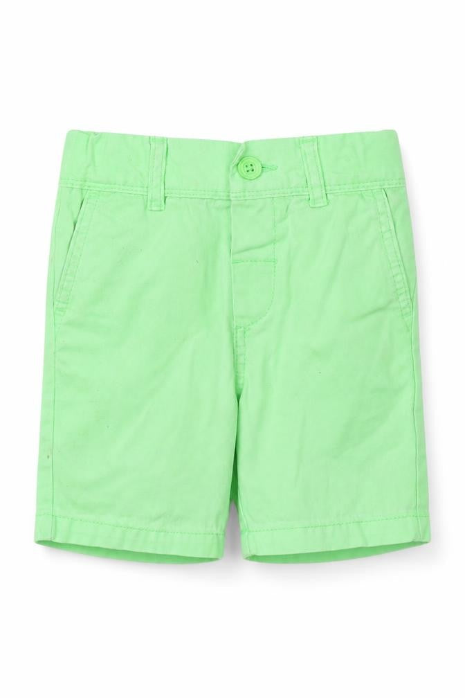 Front view of Marks & Spencer Baby Green Jeans, size 18-24, Months