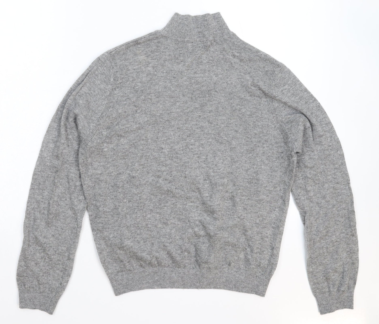 New Look Womens Grey  Knit Pullover Jumper Size 14