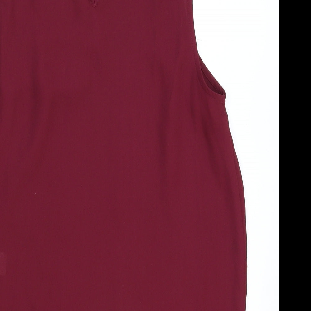 New Look Womens Purple   Basic Tank Size 10