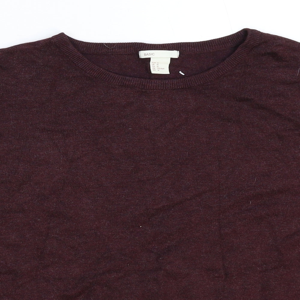H&M Womens Brown  Knit Pullover Jumper Size M