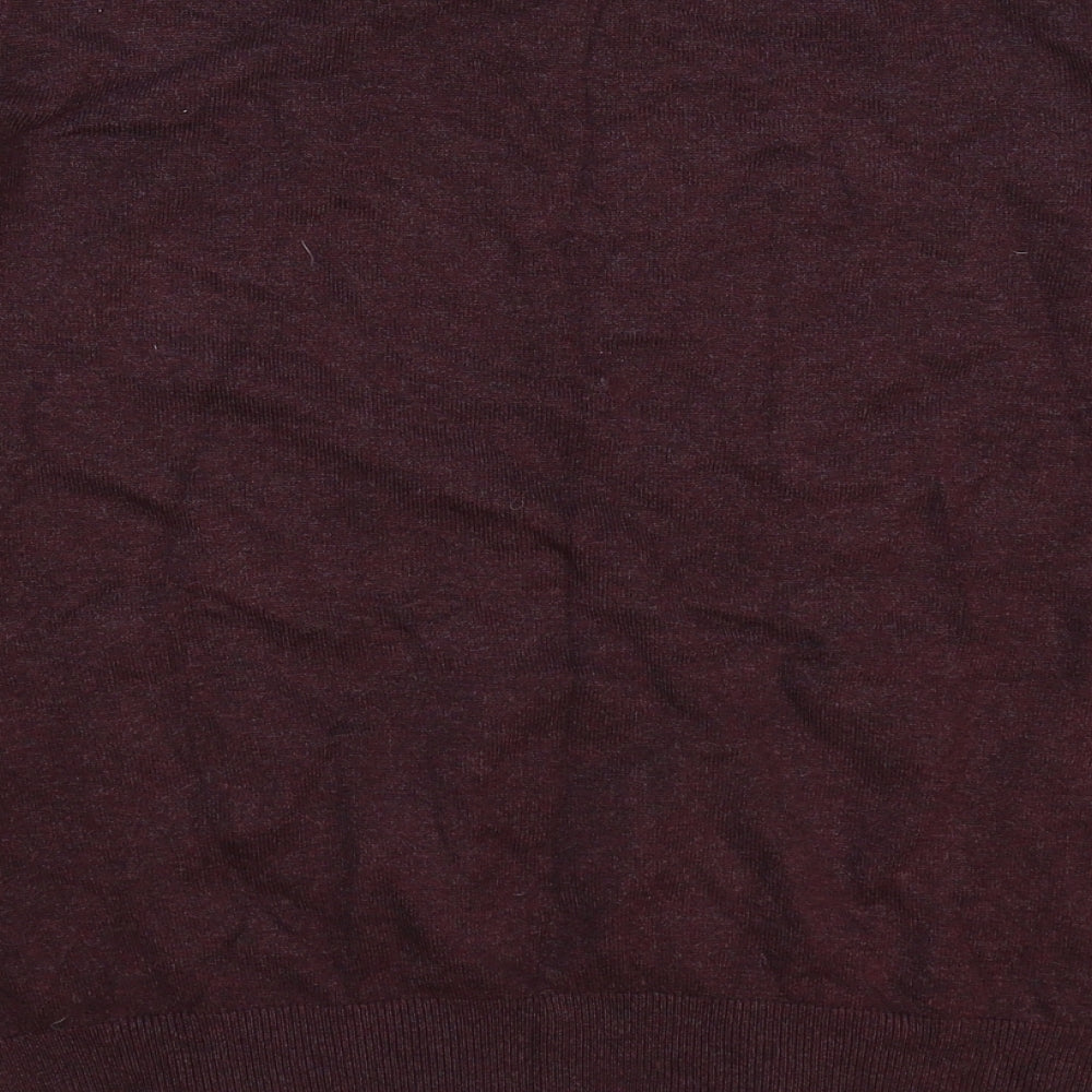 H&M Womens Brown  Knit Pullover Jumper Size M