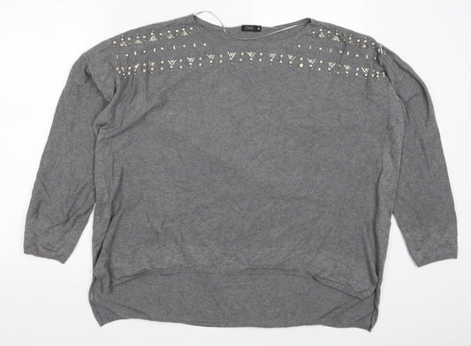 OVS Womens Grey   Pullover Jumper Size XL