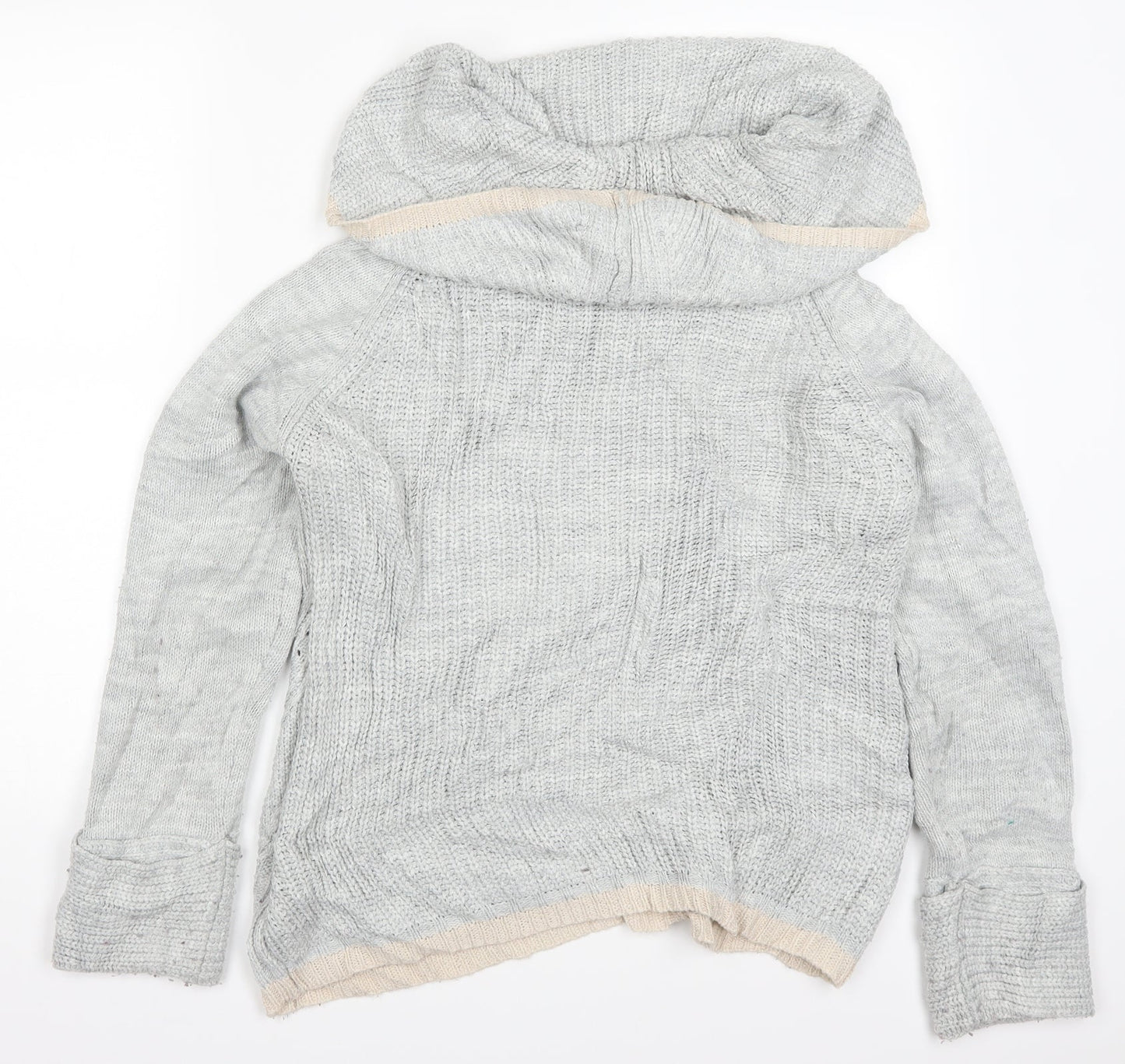 Oasis Womens Grey  Knit Pullover Jumper Size M