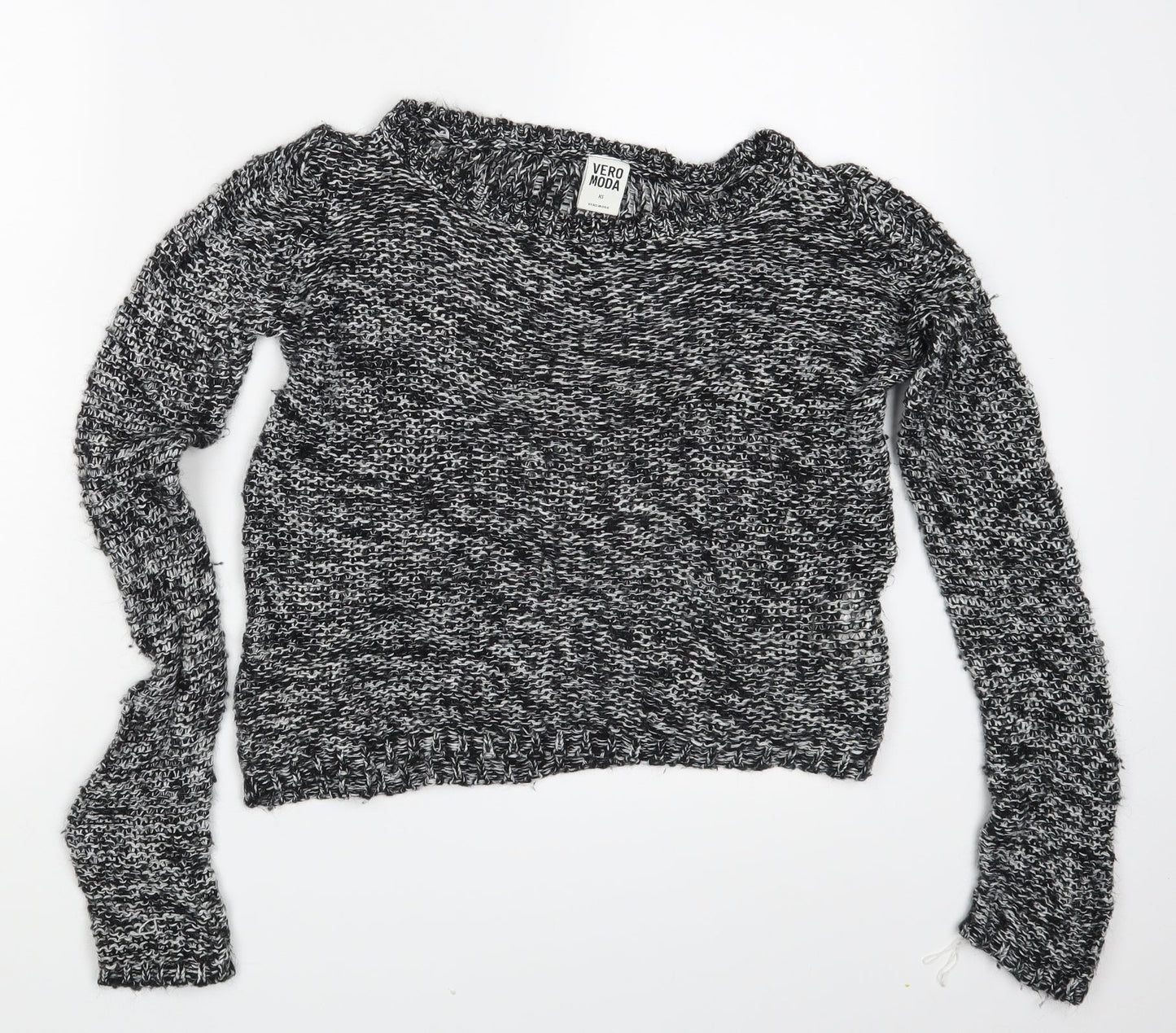 Vera Moda Womens Grey   Pullover Jumper Size XS