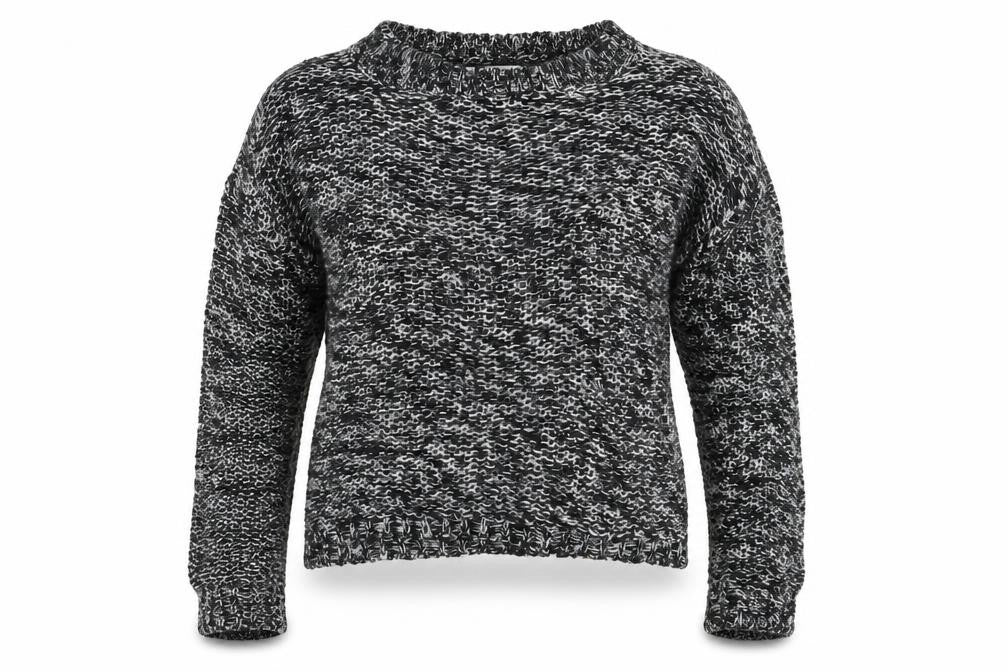 Front view of Vera Moda women’s grey jumper, size XS