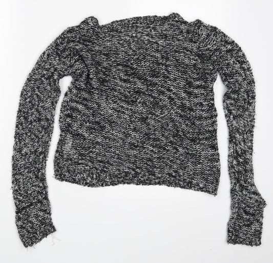 Vera Moda Womens Grey   Pullover Jumper Size XS