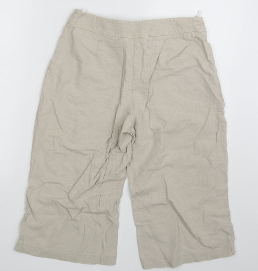 Preworn Womens Beige   Sweat Shorts One Size