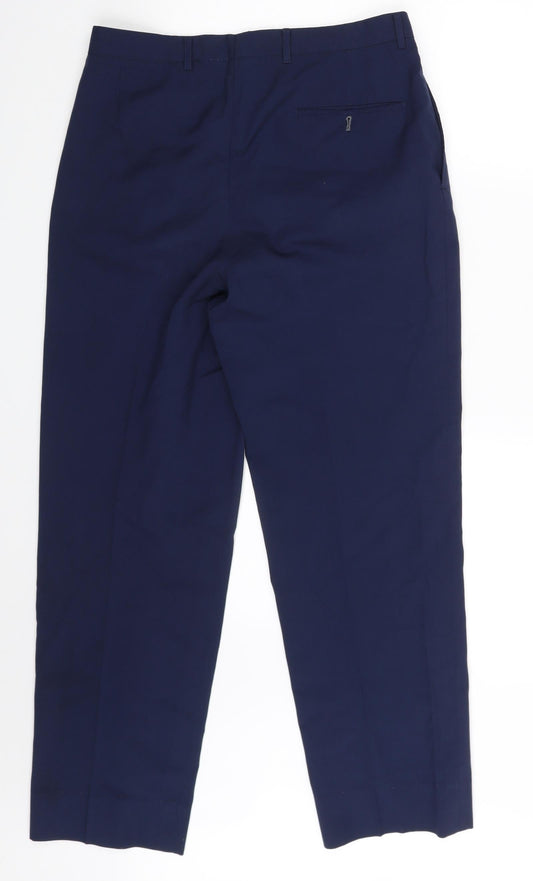 Preworn Womens Blue   Trousers  One Size L27 in