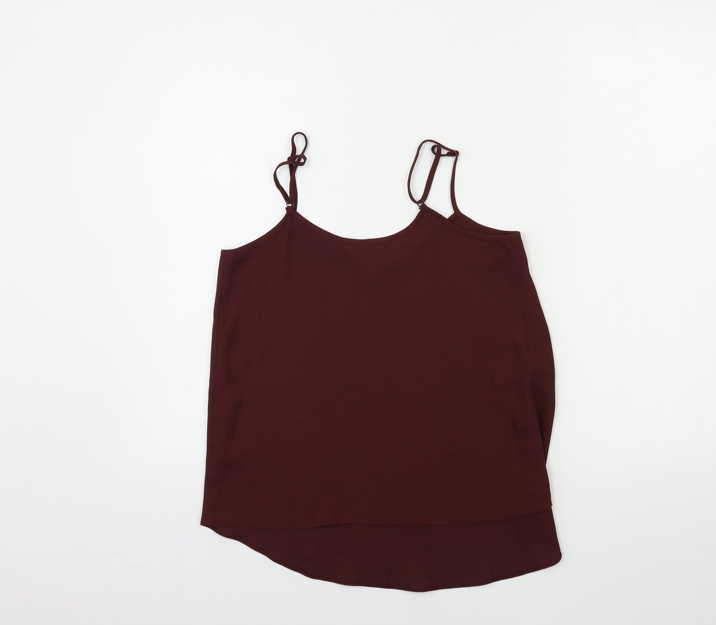 Dorothy Perkins Womens Brown   Basic Tank Size 6