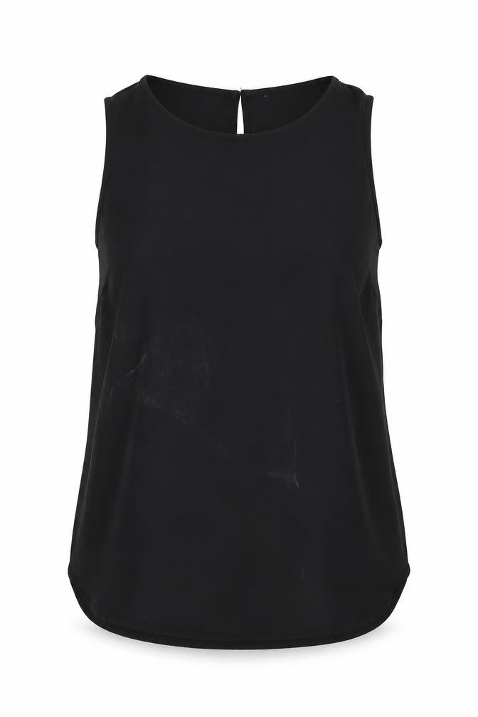 New Look Womens Black   Basic Tank Size 10