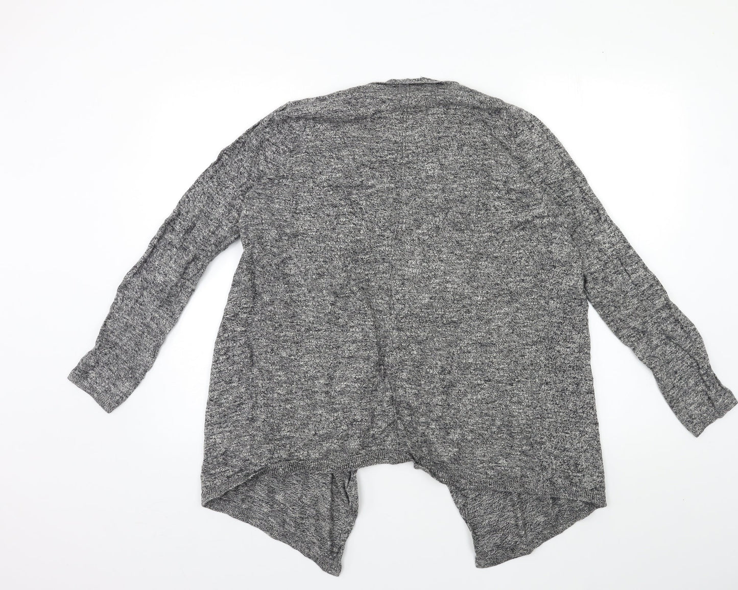New Look Womens Grey  Knit Cardigan Jumper Size 10