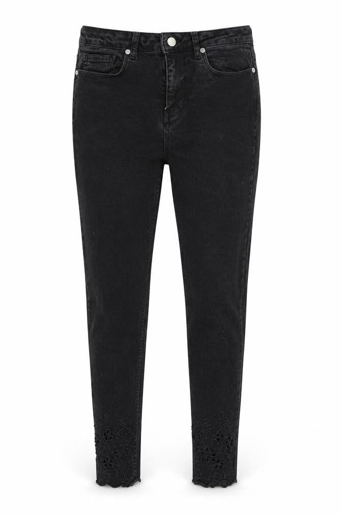 Very Womens Black  Denim Skinny Jeans Size 10 L26 in
