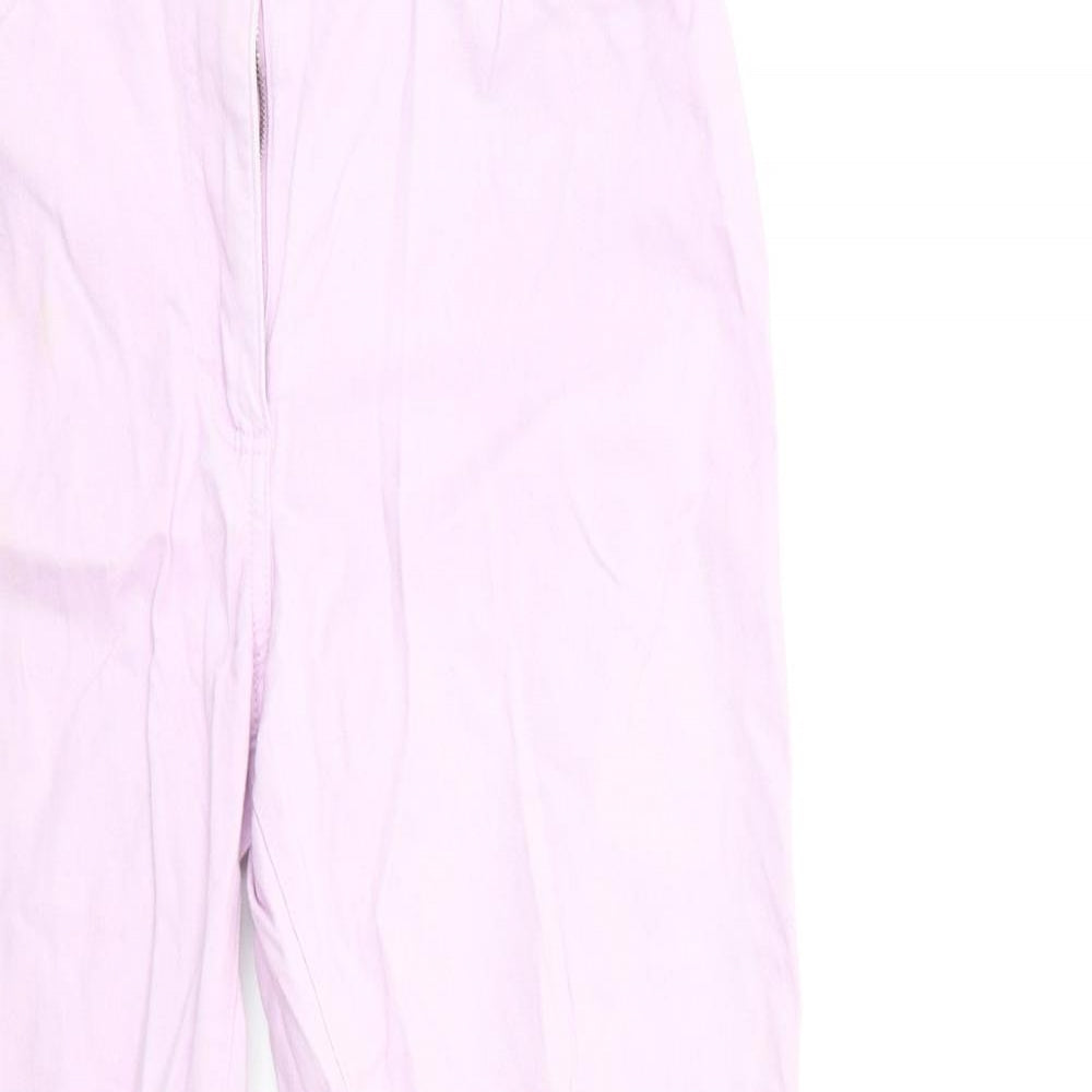 Damart Womens Purple  Denim Trousers  Size 12 L28 in