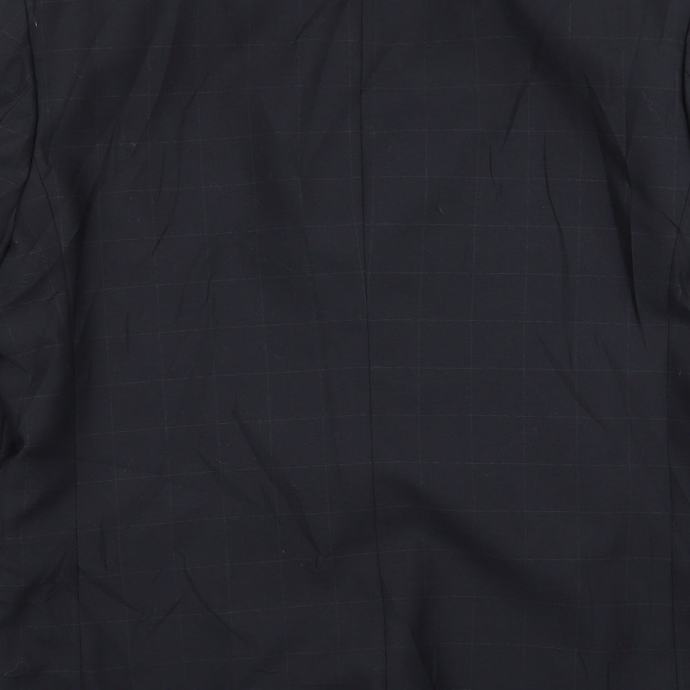 brook tavern Mens Blue Check  Jacket Blazer Size 42