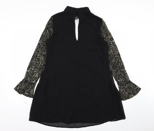 Boohoo Womens Multicoloured Floral  Fit & Flare  Size 12