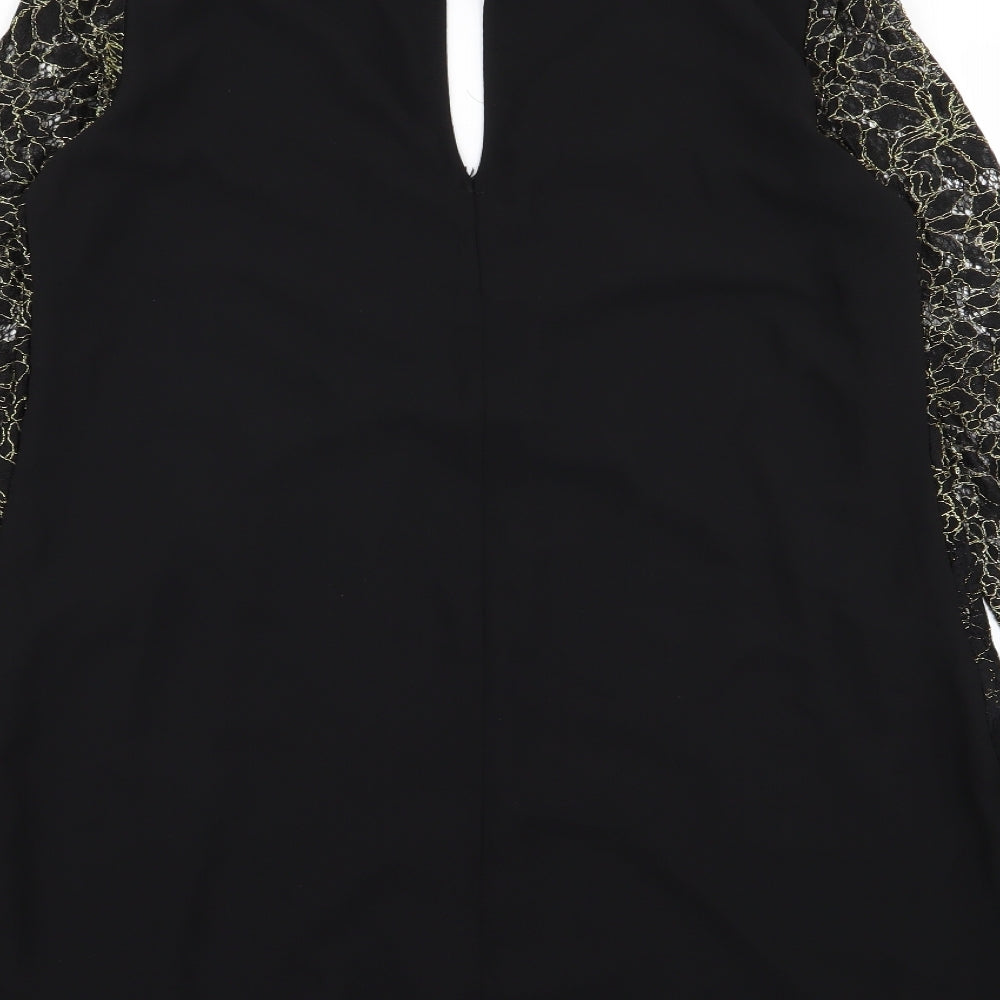 Boohoo Womens Multicoloured Floral  Fit & Flare  Size 12