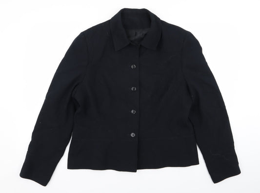 Debenhams Womens Blue   Jacket Blazer Size 16