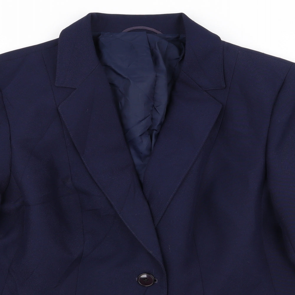 st michael Womens Blue   Jacket Blazer Size 18