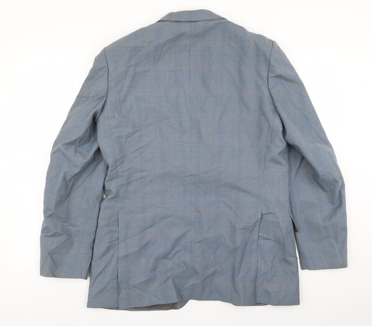 Skopes Mens Blue Check  Jacket Blazer Size 36