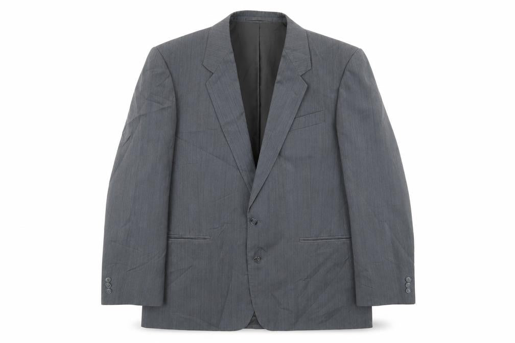 Front view of C&A men’s grey jacket blazer, size 44