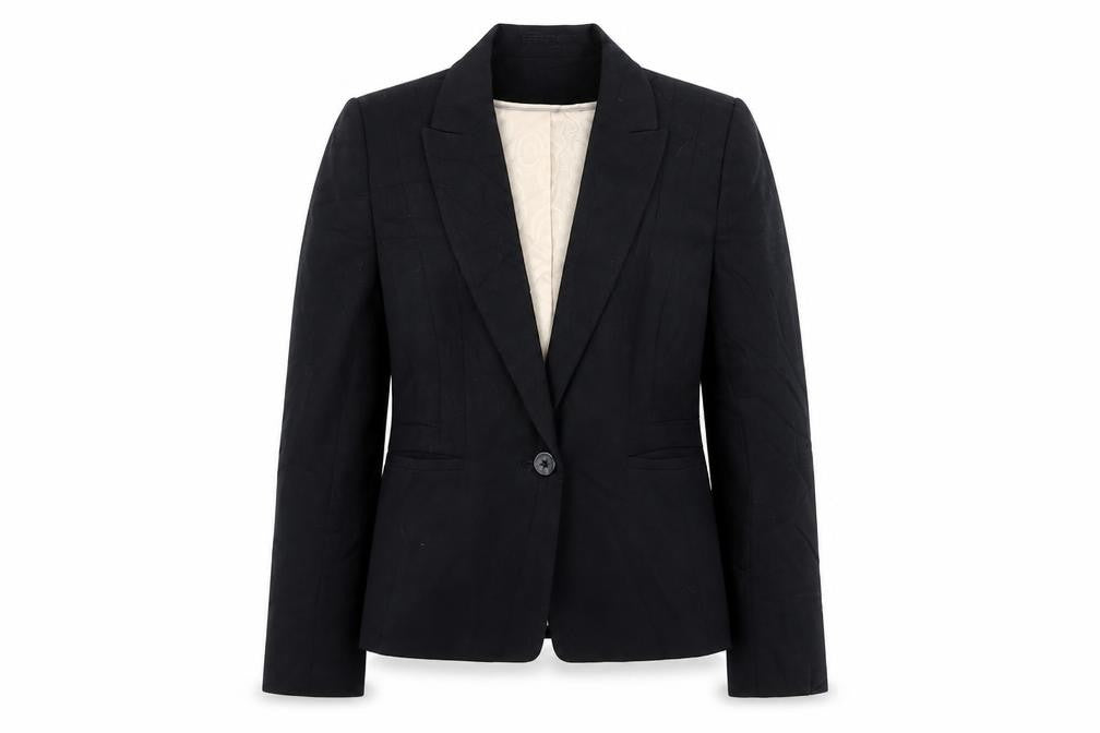 M&s Womens Black   Jacket Blazer Size 10