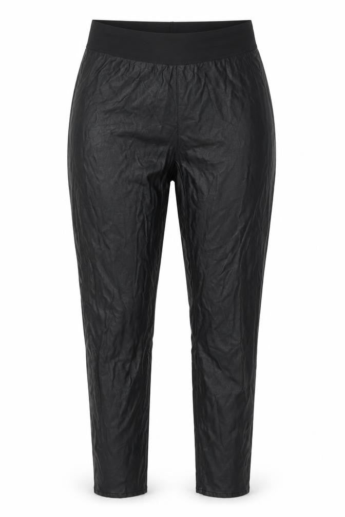 Front view of Only women’s black trousers, size XL, 29-inch leg