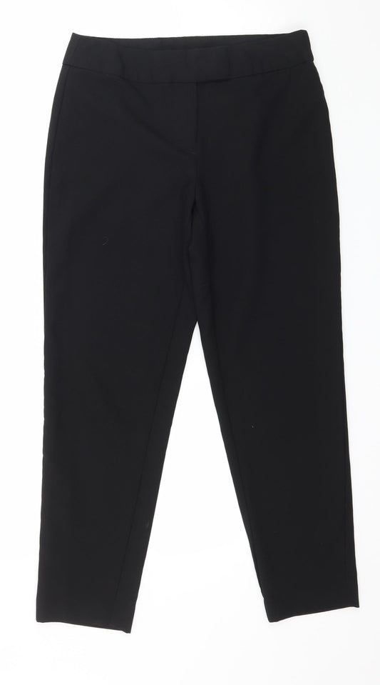 Preworn Womens Black   Trousers  Size 30 in L26 in