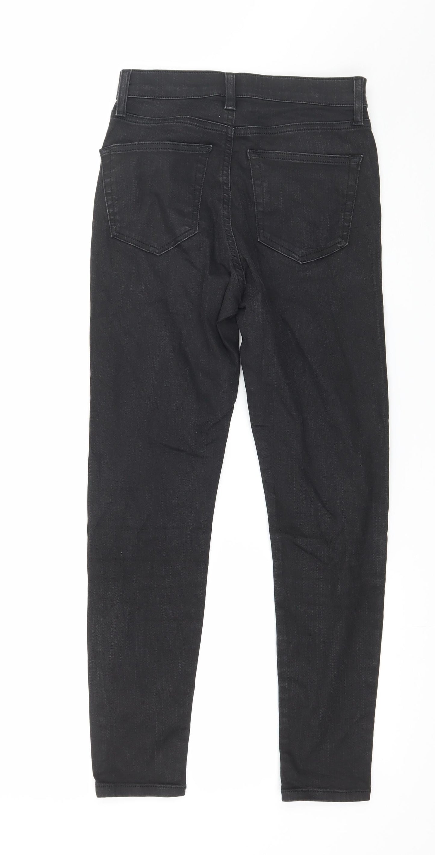 Topshop Womens Grey  Denim Skinny Jeans Size 26 in L30 in