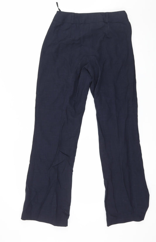 NL Collection Womens Blue   Trousers  Size 8 L26 in