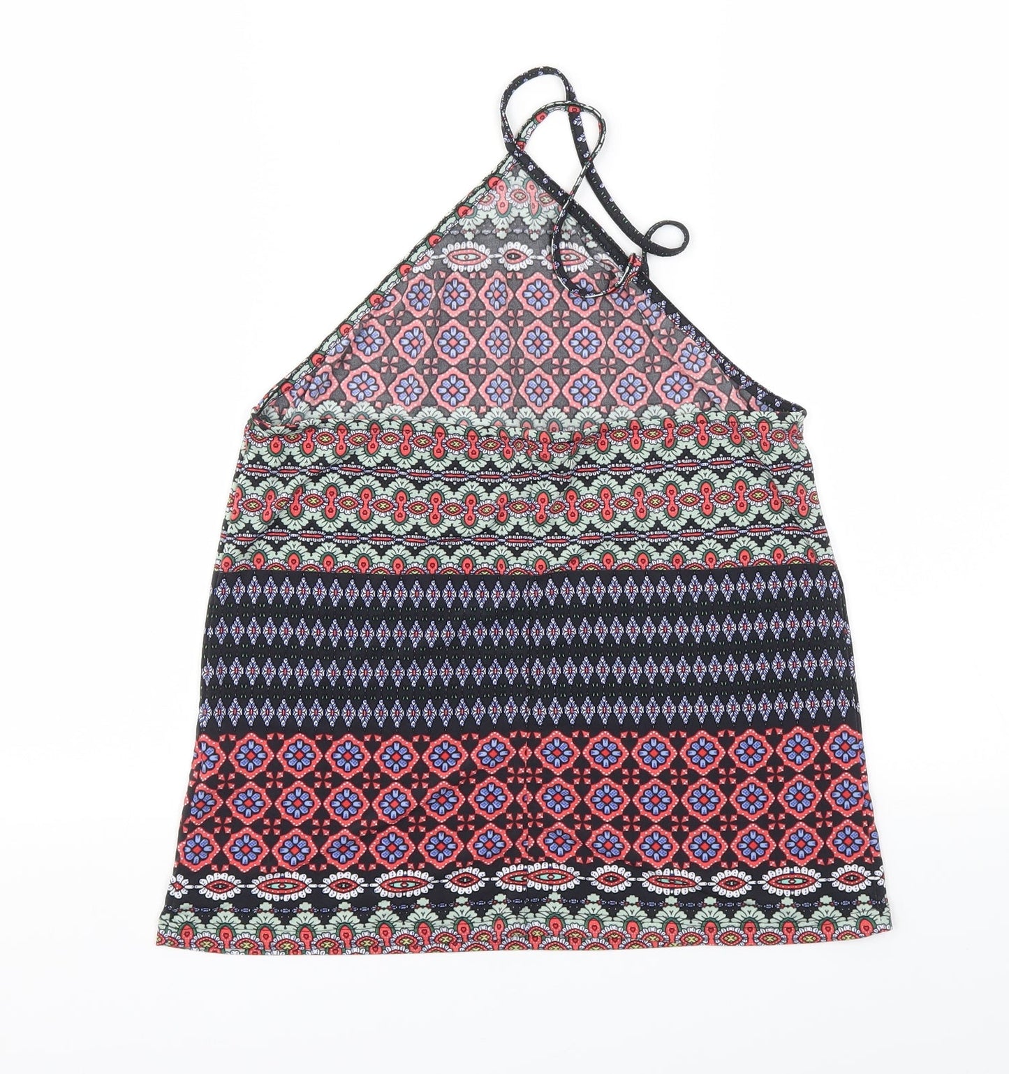 Very Womens Multicoloured Argyle/Diamond  Basic T-Shirt Size 12